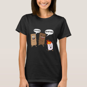 Group Hug  Smores Chocolate Marshmallow Camping 1 T-Shirt