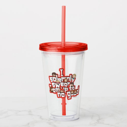 Group I SOLEMNLY SWEAR THAT I AM UP TO NO GOODâ Acrylic Tumbler