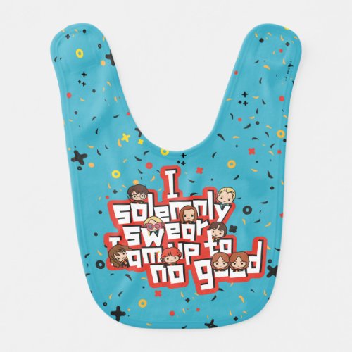 Group I SOLEMNLY SWEAR THAT I AM UP TO NO GOOD Baby Bib