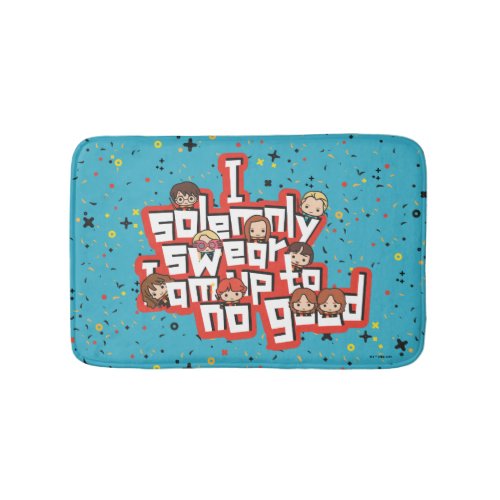Group I SOLEMNLY SWEAR THAT I AM UP TO NO GOOD Bath Mat