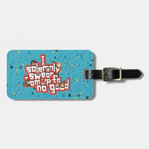 Group I SOLEMNLY SWEAR THAT I AM UP TO NO GOOD Luggage Tag