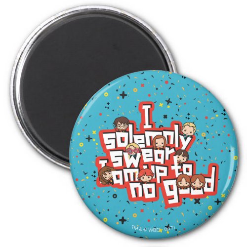 Group I SOLEMNLY SWEAR THAT I AM UP TO NO GOOD Magnet