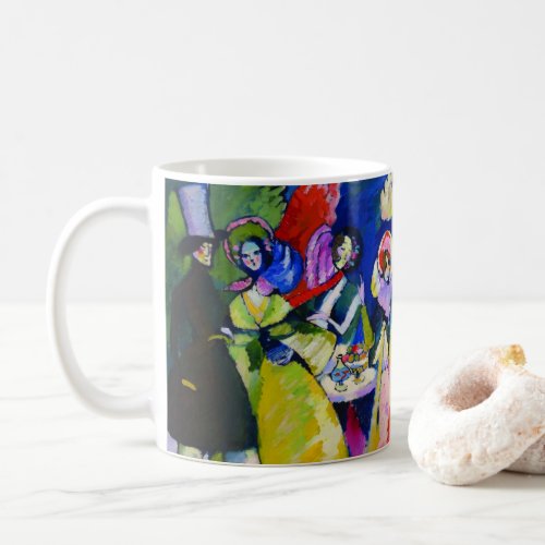 Group in Crinolines by Wassily Kandinsky Coffee Mug