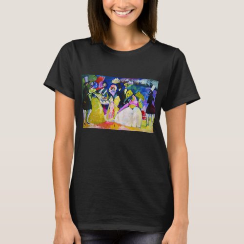 Group in Crinolines by Wassily Kandinsky T_Shirt