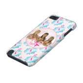 Group In Pink Bubble iPod Touch (5th Generation) Cover (Bottom)