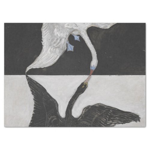 Group IX SUW The Swan No 1 by Hilma Klint Tissue Paper