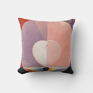 Group IX, UW, No. 25 The Dove No. 1 by Hilma Klint Throw Pillow