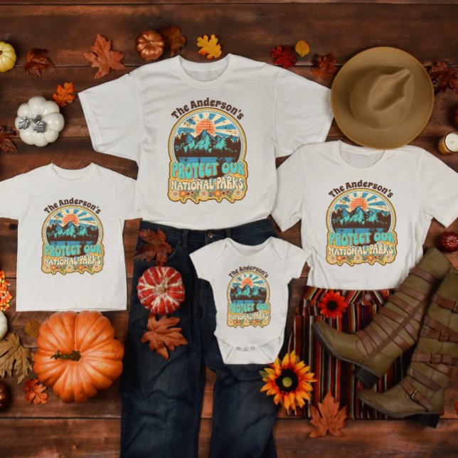 Group matching custom name Protect our Parks  T-Shirt (Creator Uploaded)