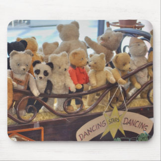 Group Of Antique Teddy Bears Mouse Pad