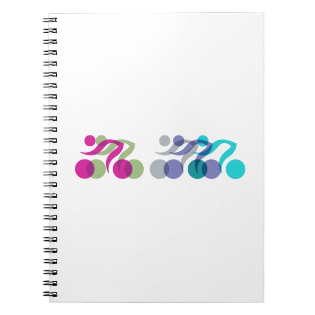 Group of Bikers Notebook (Front)