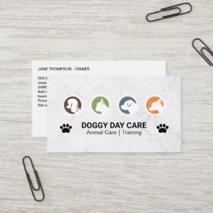 Group of Dogs Business Card