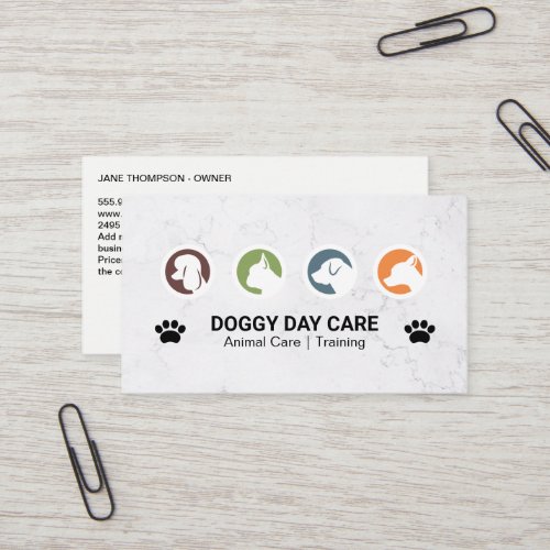 Group of Dogs  Business Card