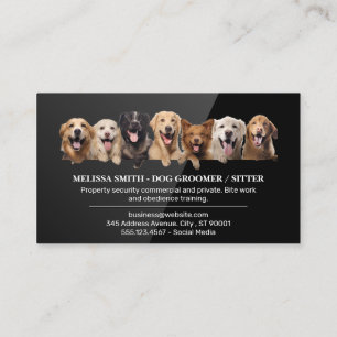 Group of Dogs Business Card