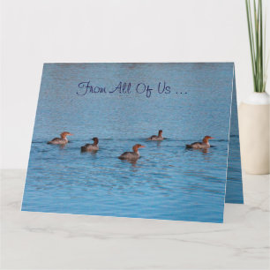 Group Of Ducks Card