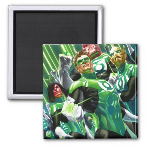 Group of Green Lanterns Magnet