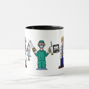 Group Of Male Doctors Coffee Mug