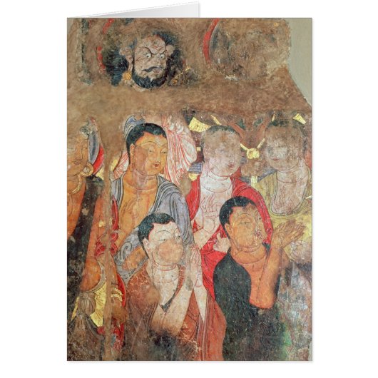 Group of monks and Buddha Cards (Front)