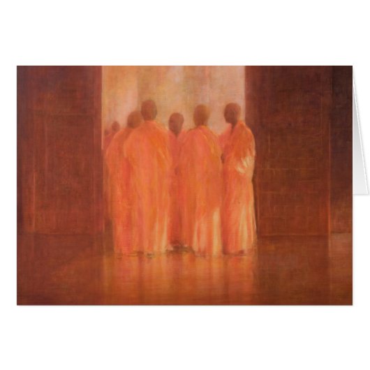 Group of Monks Vietnam Cards (Front Horizontal)