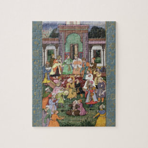 Group of Whirling Dervishes, from the Large Clive Jigsaw Puzzle