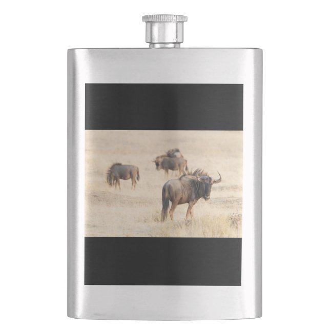 Group of wildebeest flask (Front)