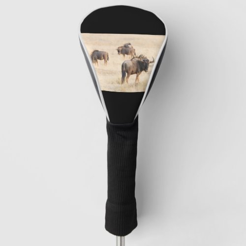 Group of wildebeest golf head cover
