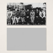 Group of Women Welders During World War Two (Front & Back)