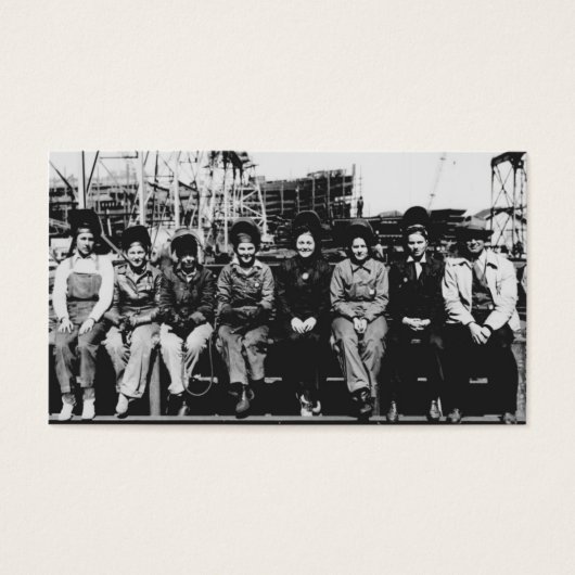 Group of Women Welders During World War Two (Front)