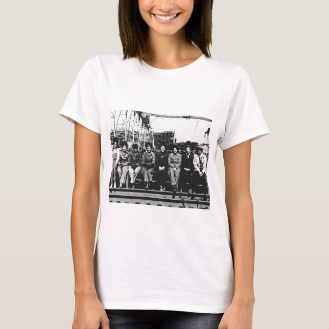 Group of Women Welders During World War Two T-Shirt (Front)