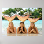 Group On The Beach Poster at Zazzle