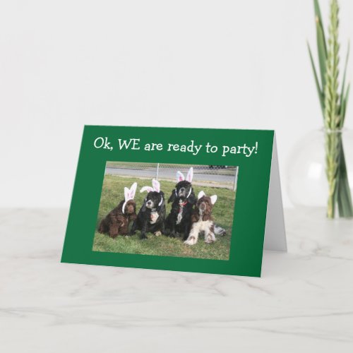 GROUP READY TO PARTY_ARE YOU 40th Card