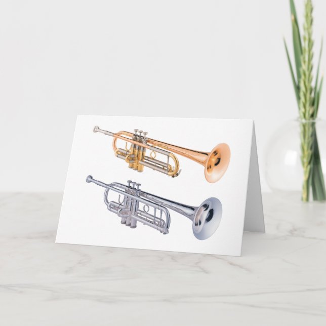 GROUP SAYS "TOOT YOUR HORN" BIRTHDAY CARD (Front)