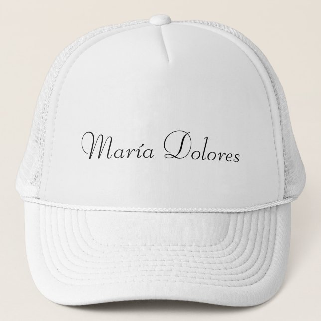 Group to personalize trucker hat (Front)