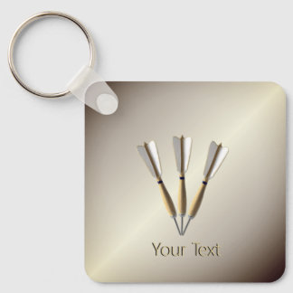 Grouped Dart Design Keychain