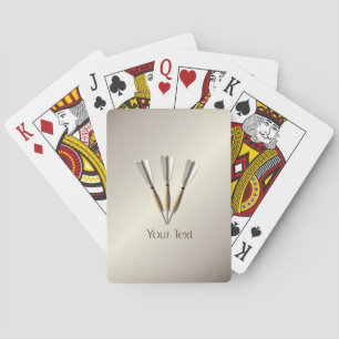 Grouped Dart Design Poker Cards