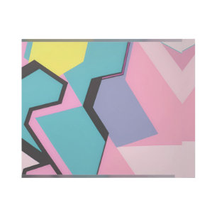 Grouped Memphis Design Edit Gallery Wrap