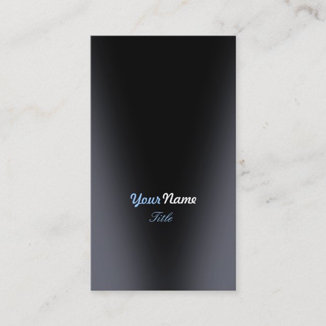 Groupon Cool Modern Business Card (Front)