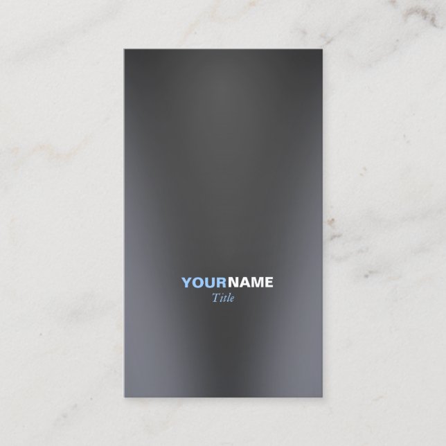 Groupon Metall Business Card (Front)