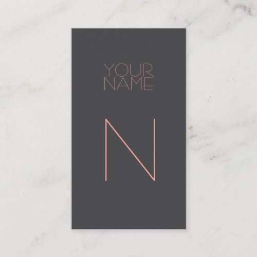 Groupon Modern Gray Business Card Template