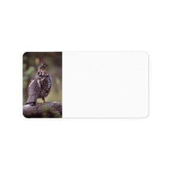 Grouse Label by WorldDesign at Zazzle