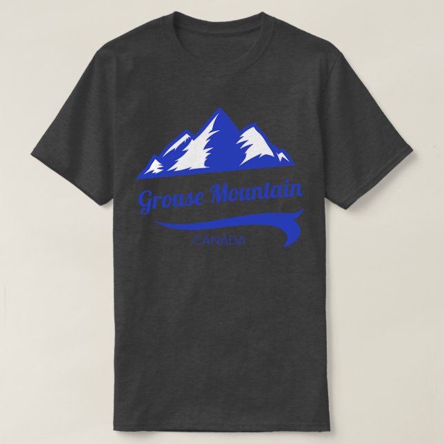 Grouse Mountain ski Canada 3 T-Shirt (Design Front)