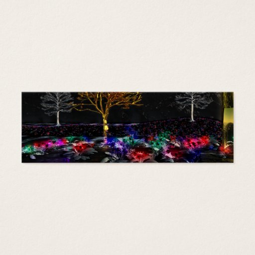 Customizable Grove of Living Gems Bookmarks Business Card Template