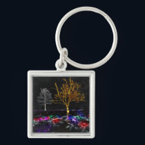 Grove of Living Gems Keychain