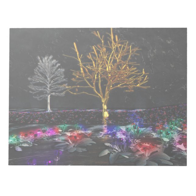 Grove of Living Gems Notepad (Front)