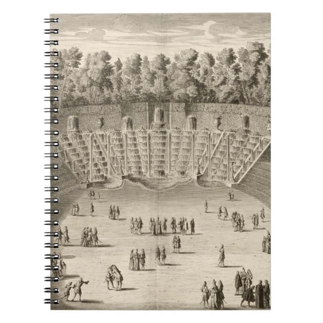 Grove of the Salle du Bal, Versailles, from 'Les P Notebook (Front)