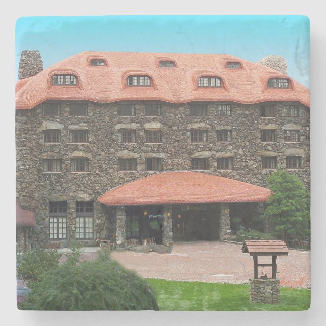 Grove Park Inn, Asheville North Carolina, Coaster (Front)