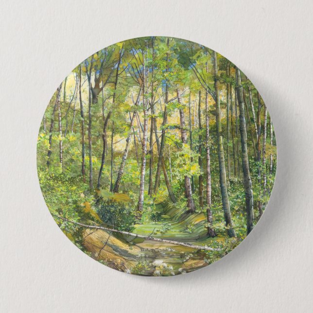grove pinback button (Front)