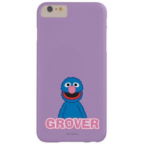 Grover Classic Style Barely There iPhone 6 Plus Case