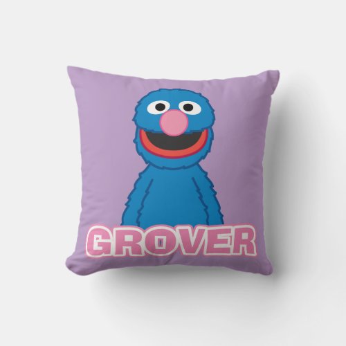 Grover Classic Style Throw Pillow