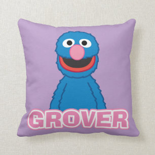 Grover Classic Style Throw Pillow