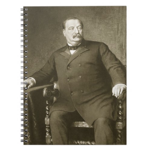 Grover Cleveland 22nd and 24th President of th Un Notebook